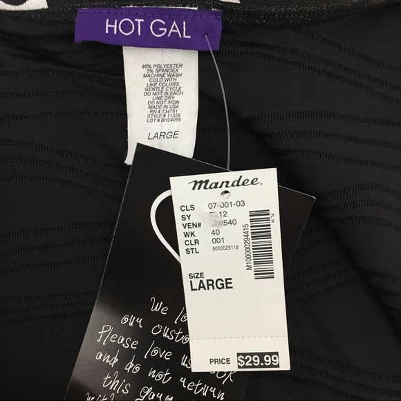 Hot Gal Bodycon Dress - Picture 8 of 8